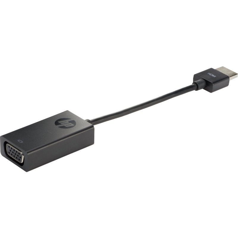 Conversor HP H4F02AA/ HDMI Macho - VGA Hembra/ Negro