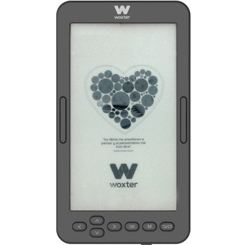 Libro Electrónico Ebook Woxter Scriba 195 S/ 4.7"/ Tinta Electrónica/ Negro